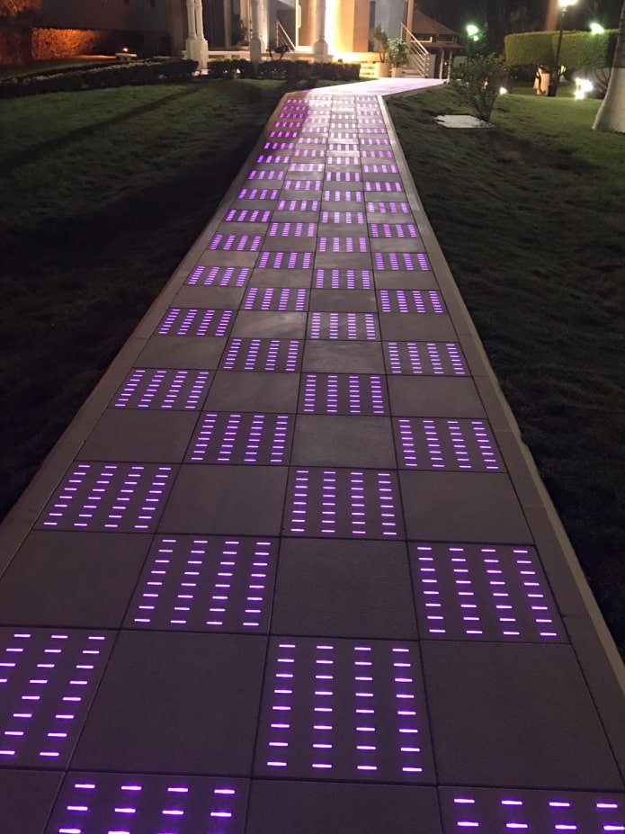 ontwerp van straattegels voor trottoirs