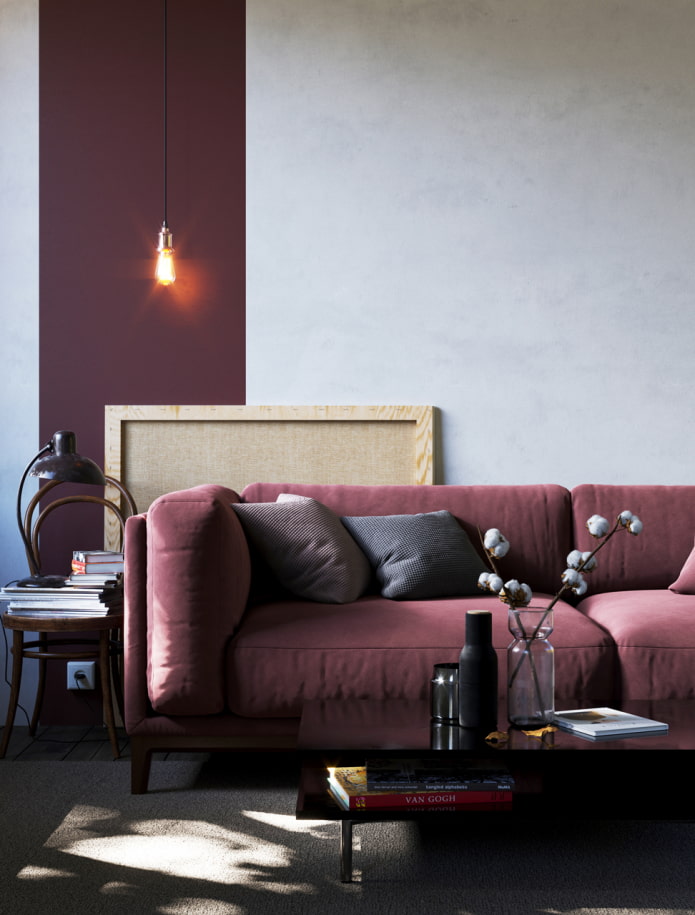 moderne stijl in het interieur