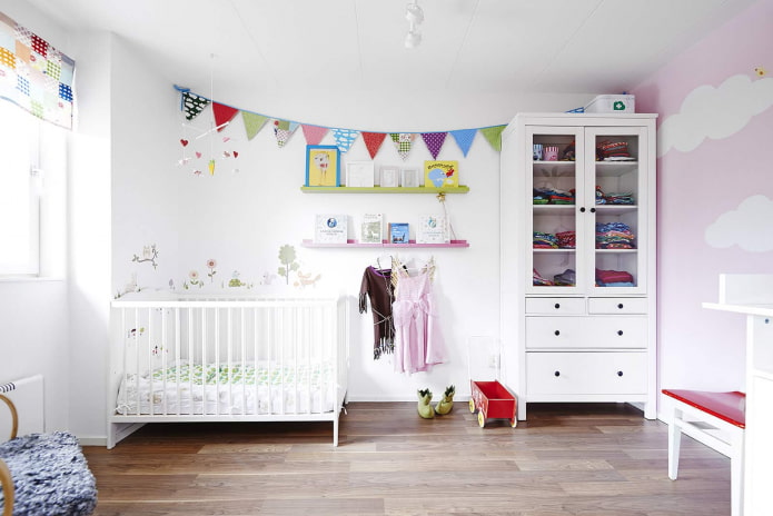 lichte kinderkamer