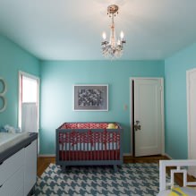 Tiffany-kleur in het interieur: stijlvolle turquoise tint in huis - 5