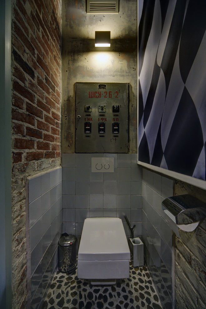 donker klein toilet