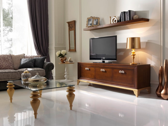 Tv-meubel in art-decostijl