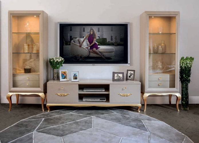 Tv-meubel in art-decostijl