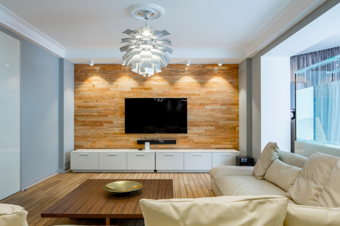 TV-meubel in een modern interieur