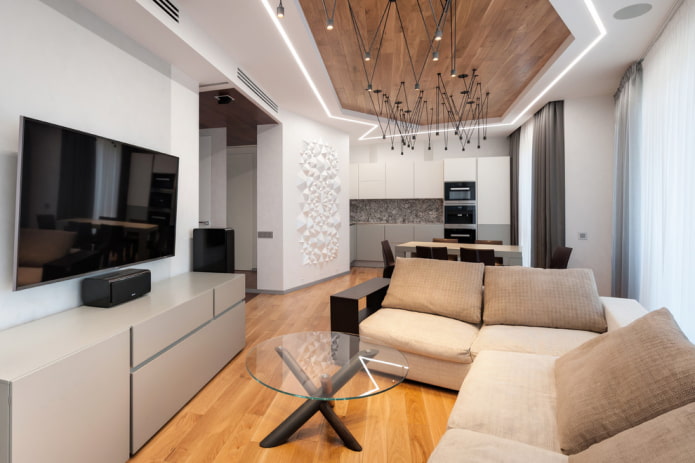TV-meubel in een modern interieur