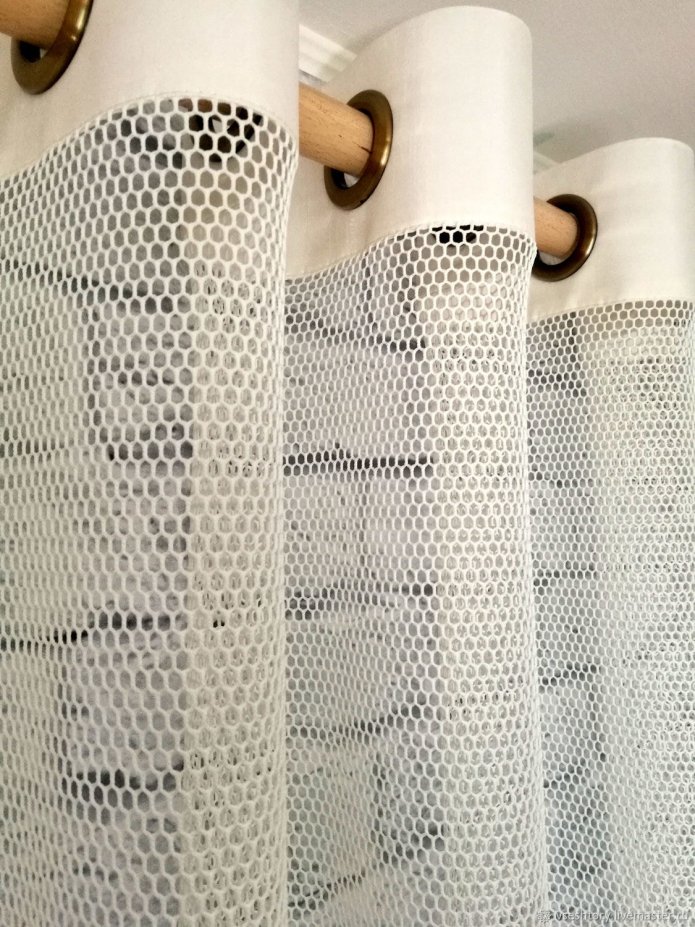 mesh gordijnen