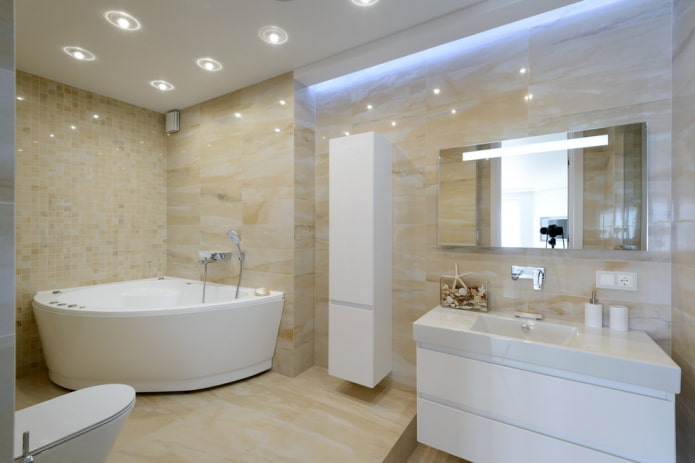 moderne badkamer