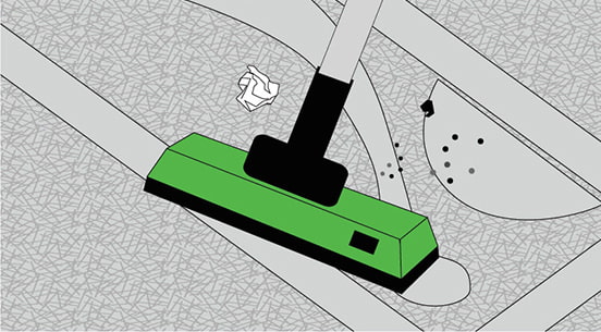 Vuil van linoleum verwijderen Vuil van linoleum verwijderen