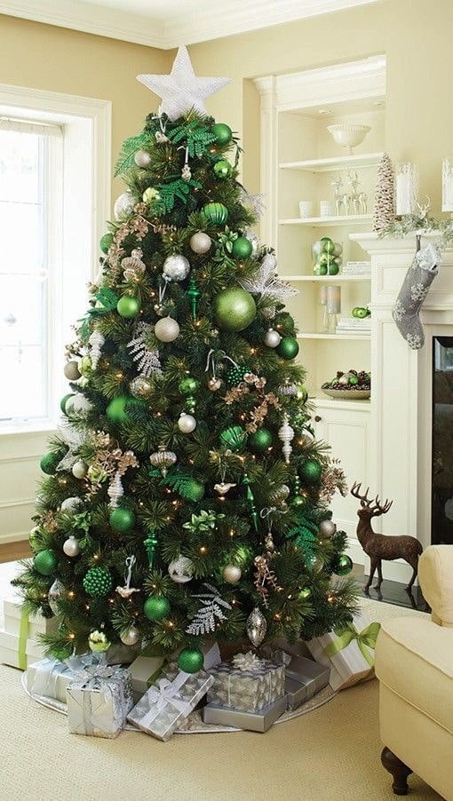 Groene kerstboom