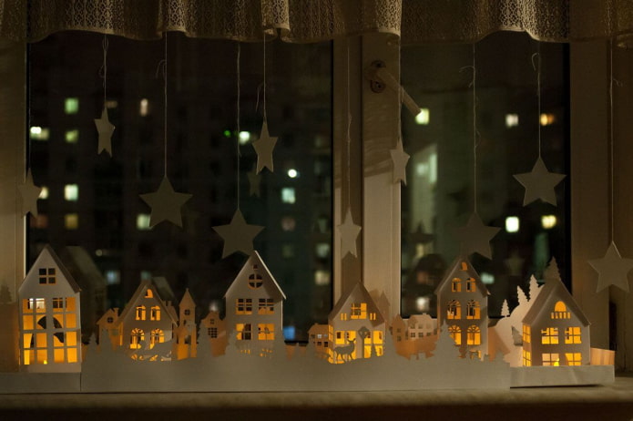 Slingers in de huizen