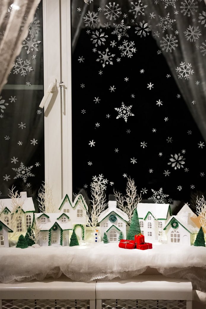 Een stad voor het raam