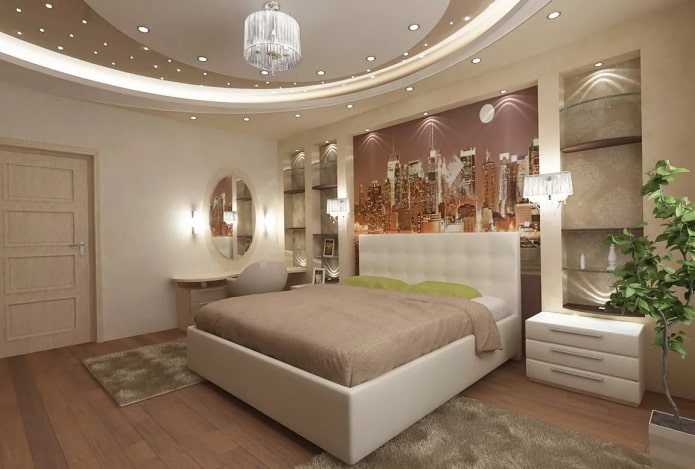 spotverlichting in de slaapkamer