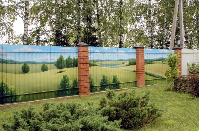 Schermschildering