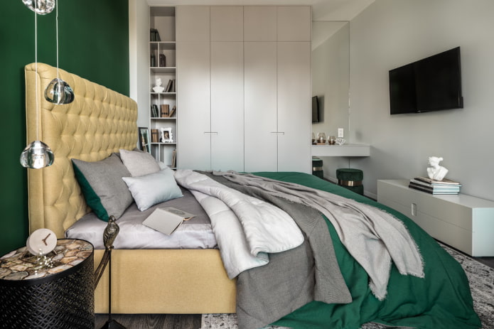 Een inbouwkast in de slaapkamer