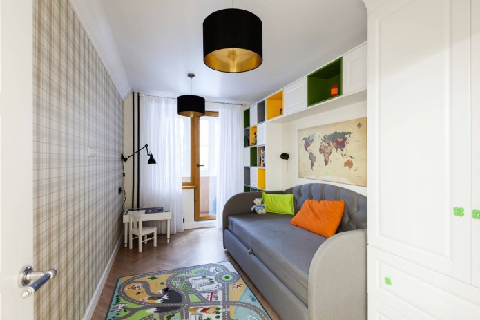 sofa in de kinderkamer