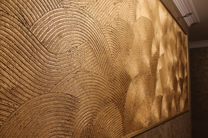 Decoratie met een spatel