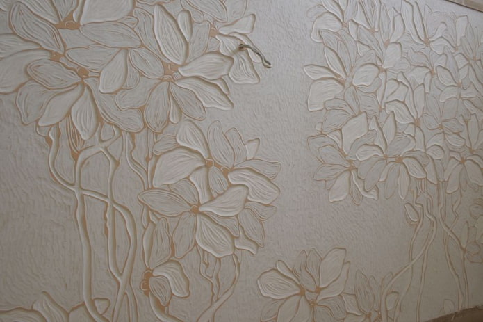 Sgraffito in het interieur