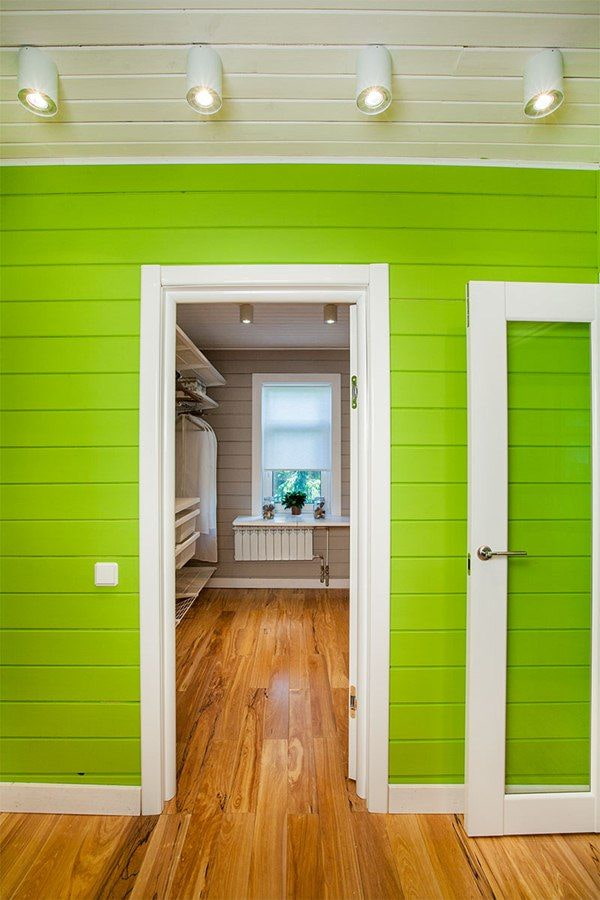 lichte muren in huis