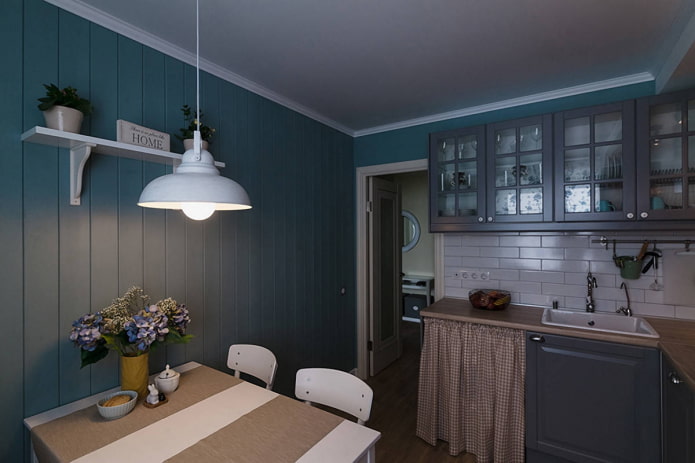 houten keukenmuurdecoratie