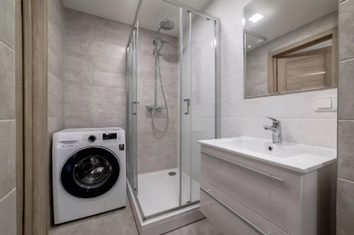badkamer met douche