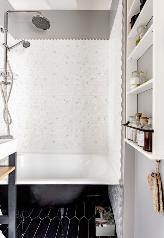 kleine badkamer