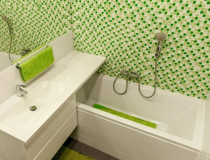 badkamerdecoratie met moza?eken