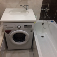 Hoe decoreer je het interieur van een badkamer van 2 m? mooi? - 3