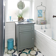 Hoe decoreer je het interieur van een badkamer van 2 m? mooi? - 4