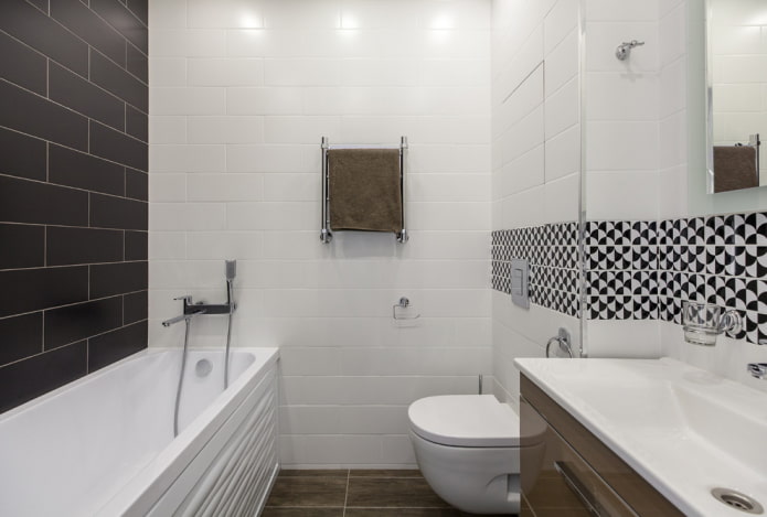 Monochroom interieur met bruine details