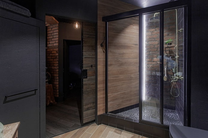 douchedesign in loftstijl