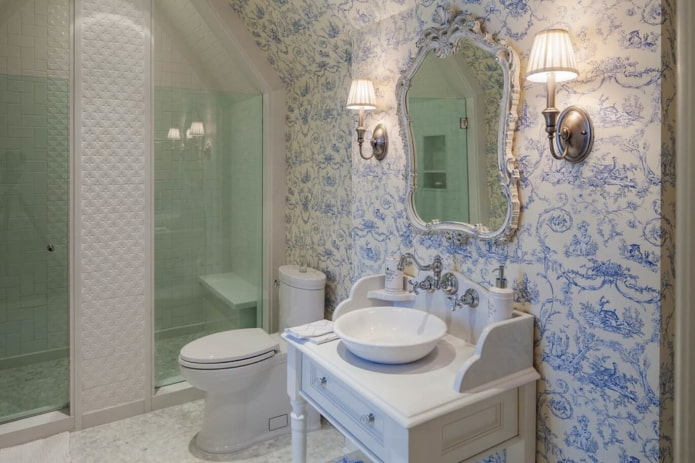 Badkamer met douche