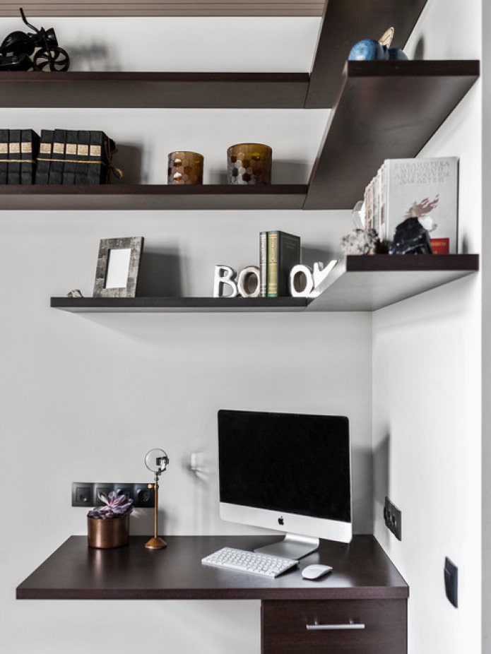 wenge en wit combinatie