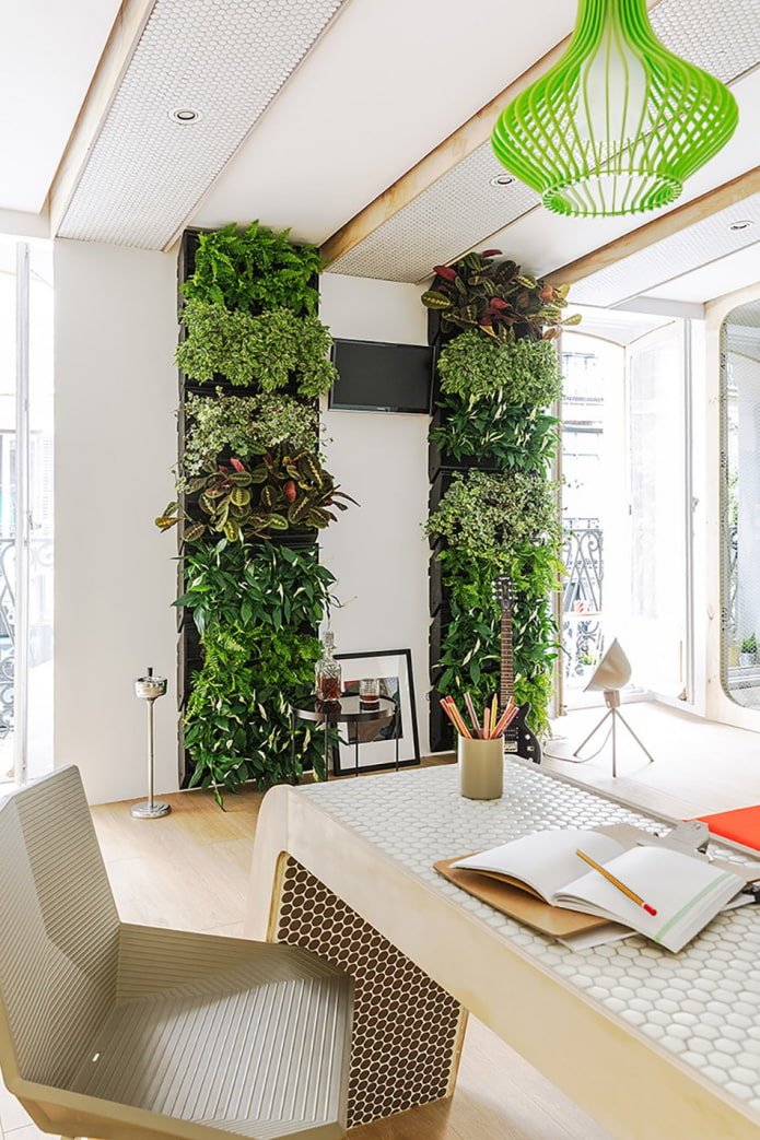 modulaire planten in het interieur