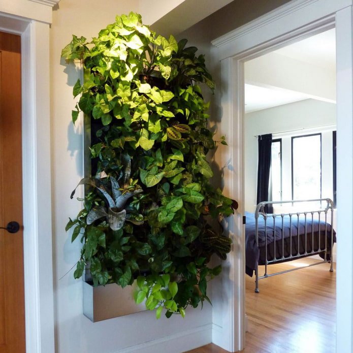 lush vertical gardening