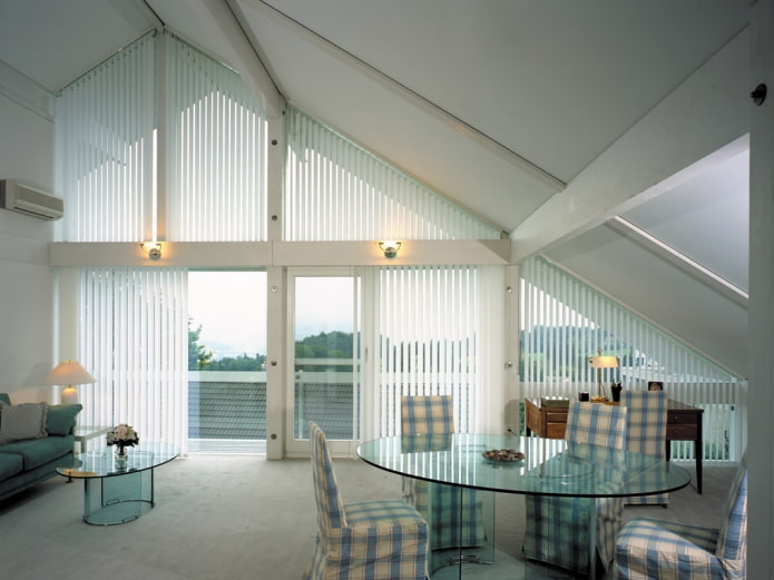 verticale lamellen op dakkapellen