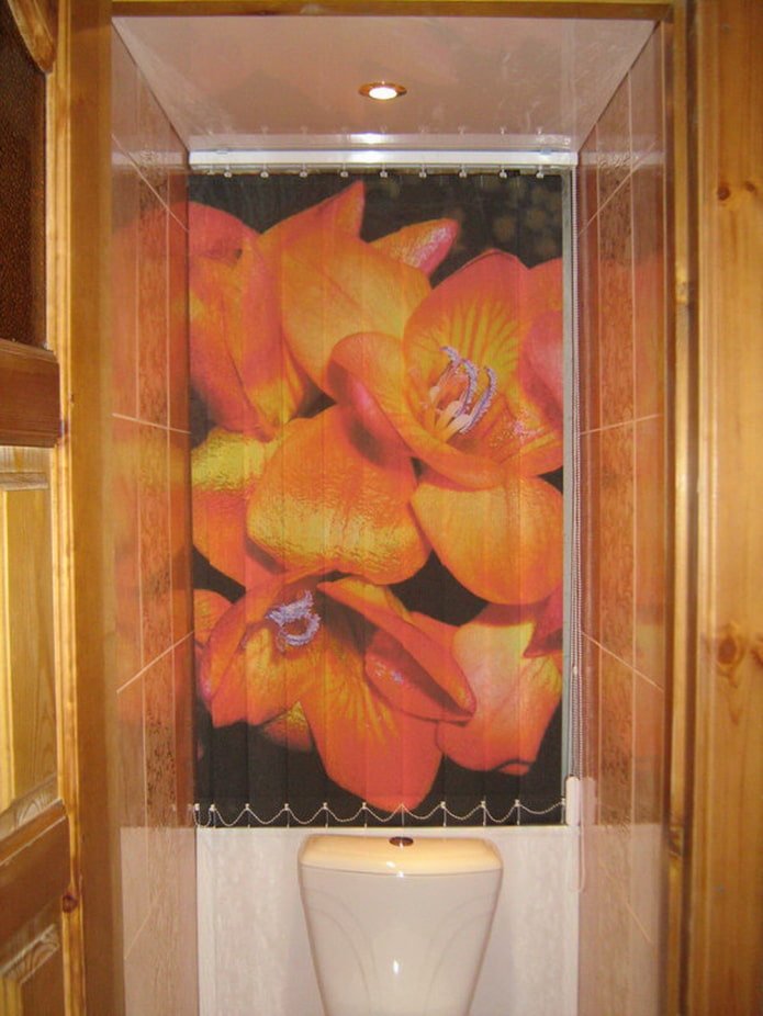 verticale lamellen in de badkamer