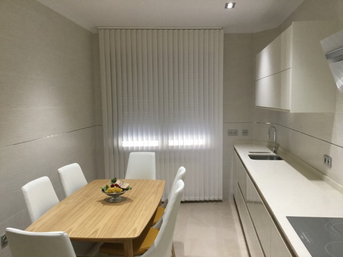 verticale lamellen in de stijl van minimalisme