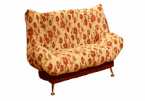 Stoelbed met klik-klakmechanisme mechanisme