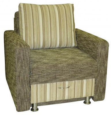 Stoelbed met uitrolmechanisme