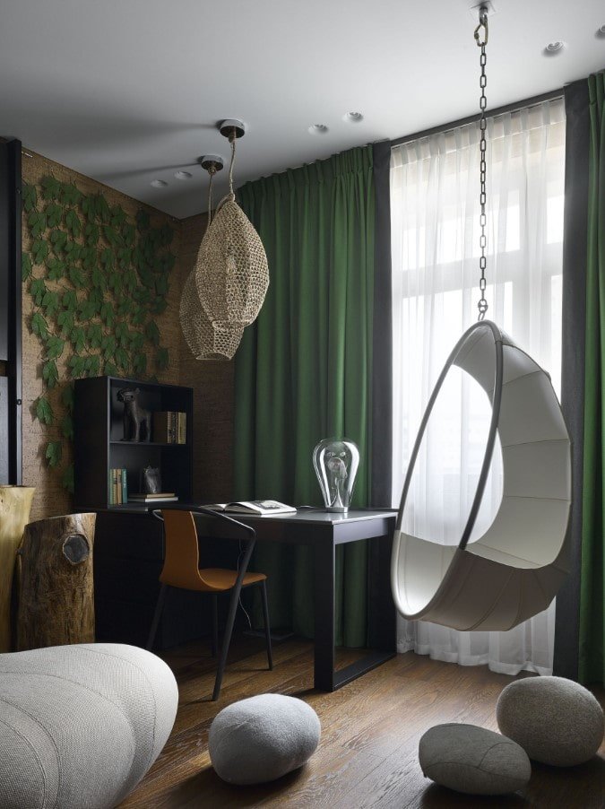 houten vloer in het interieur