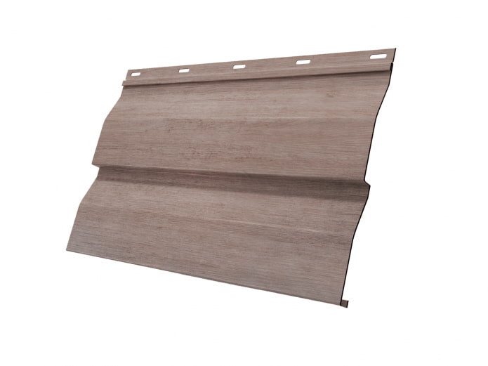 houtimitatie metalen gevelbekleding