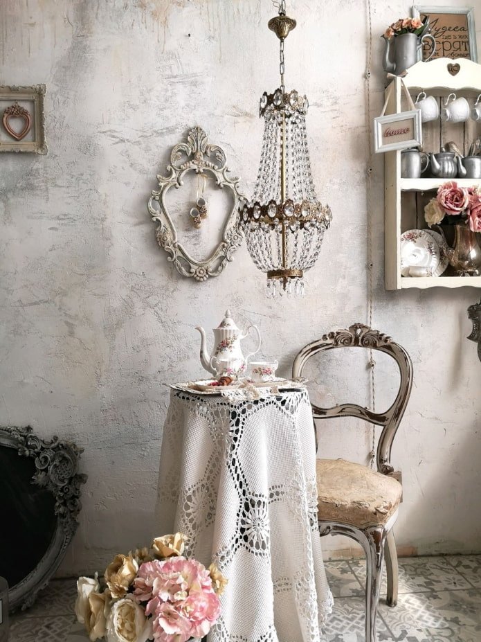 vintage stijl wanddecoratie