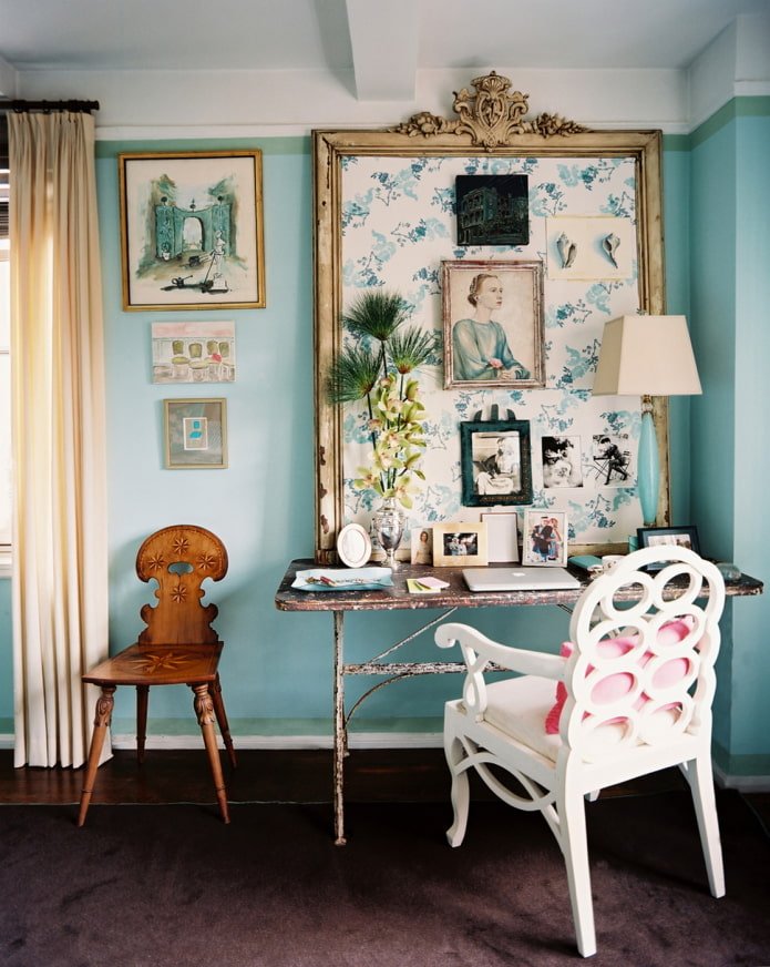 kleurenpalet in vintage stijl