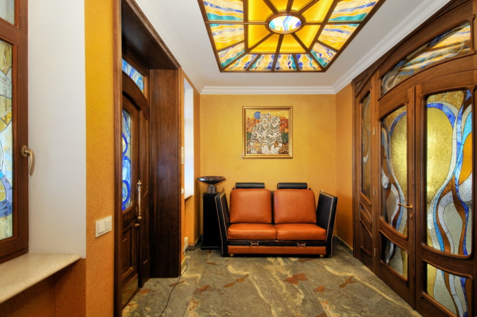 voordeurmodel in Art Nouveau-stijl