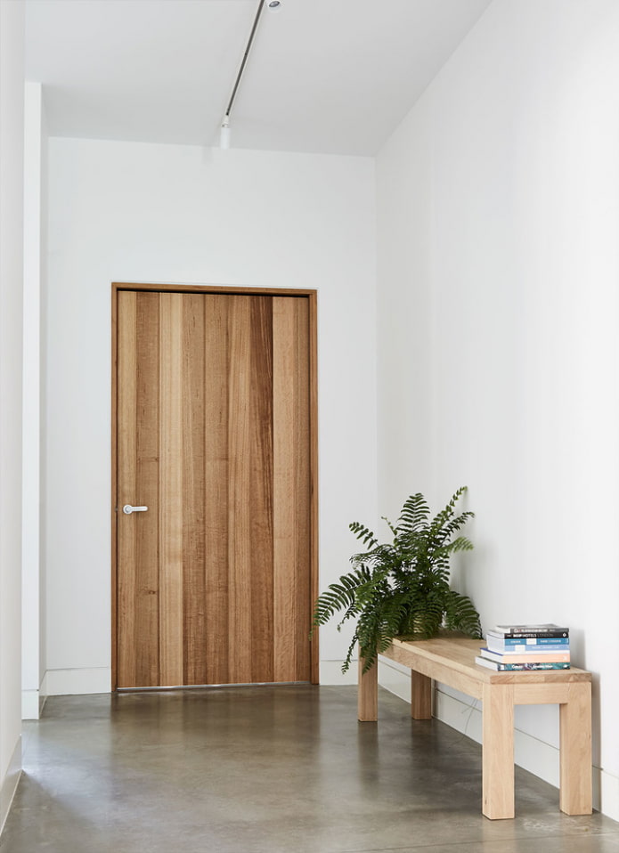 voordeurmodel in een minimalistische stijl