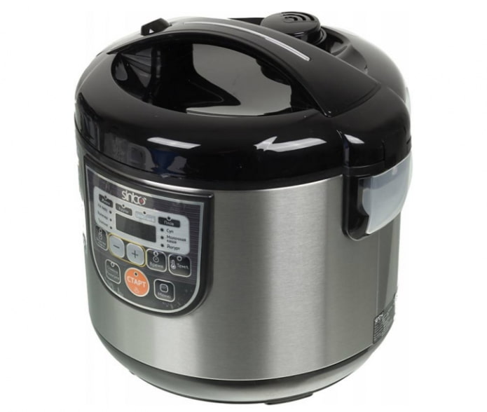 Multicooker met bedieningspaneel