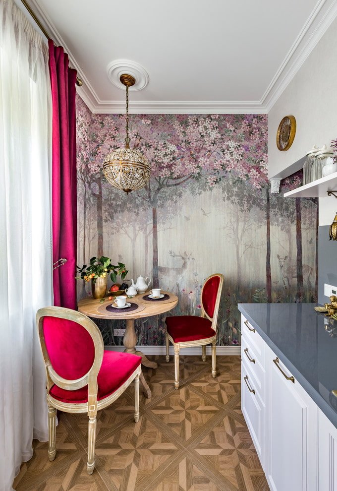 Fresco in de keuken