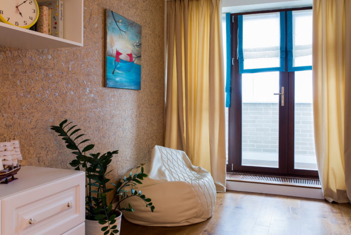 Kurkbekleding in de kinderkamer