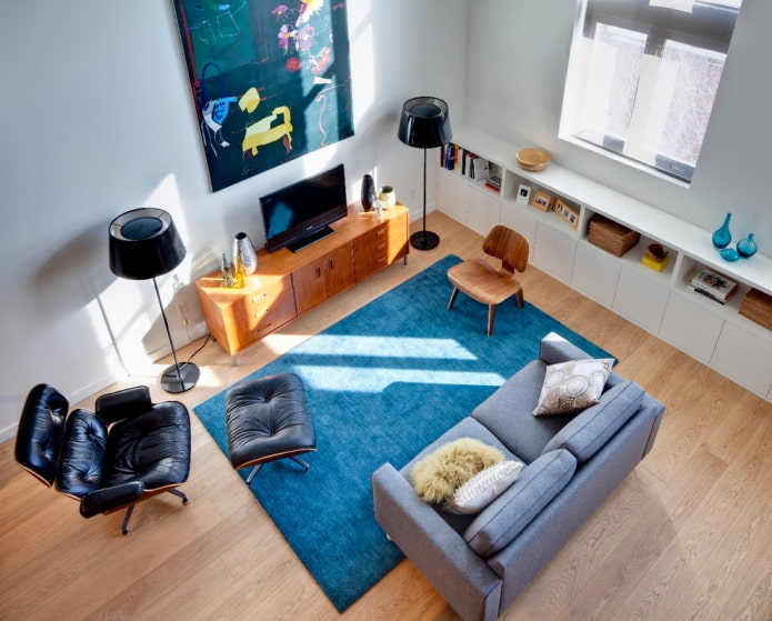 Oude kast en moderne modules