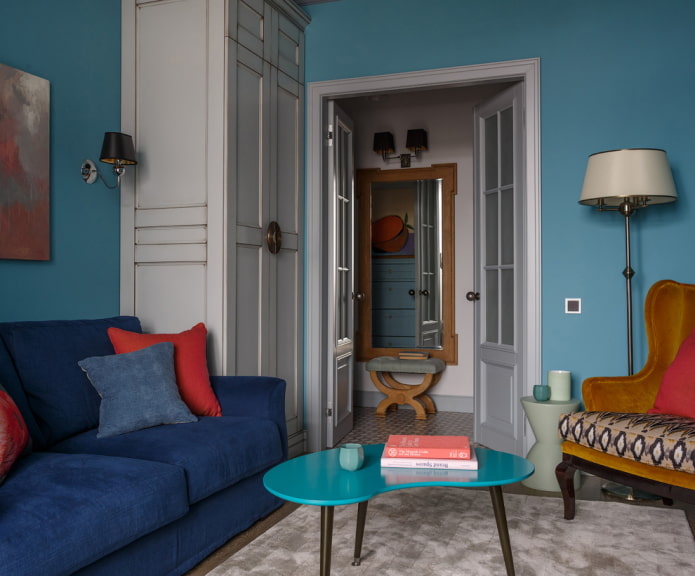 Kledingkast in de woonkamer